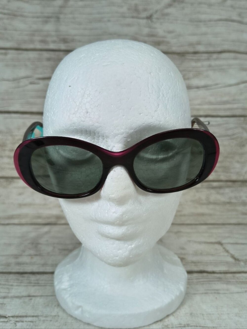 Face A Face Black And Pink Over Size Sunglasses